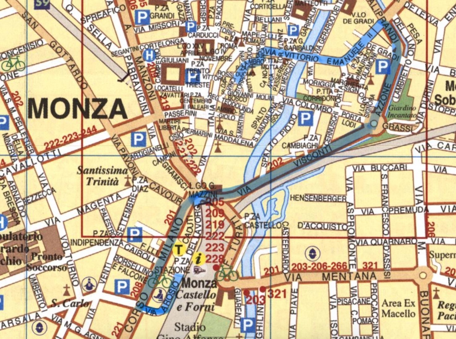 Stazione Arosio → Piazza Duomo